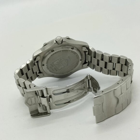 Tag Heuer Watch 39mm Men's Silver X Blue 410-051925 - Picture 8 of 9